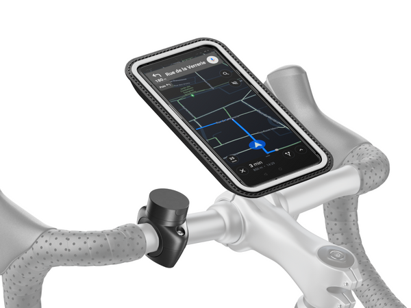 Support de téléphone magnétique à visser sur le guidon du vélo, résistant aux pavés, nids de poule, VTT etc.