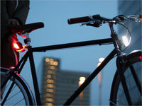 Magnetic front and rear lights