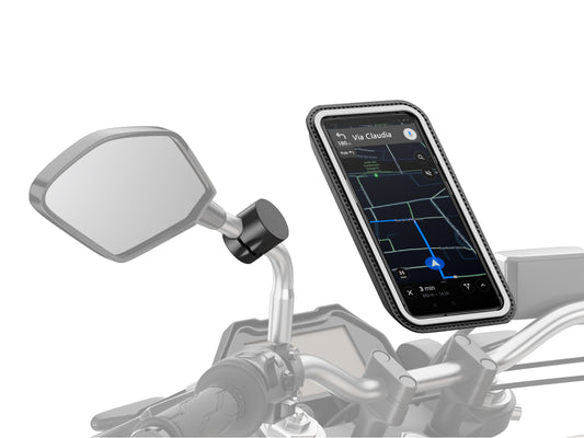 Motorcycle mirror mount