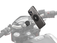 Motorcycle phone mount (with metal plate)