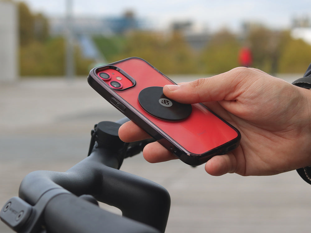 Bike phone mount (with metal plate)