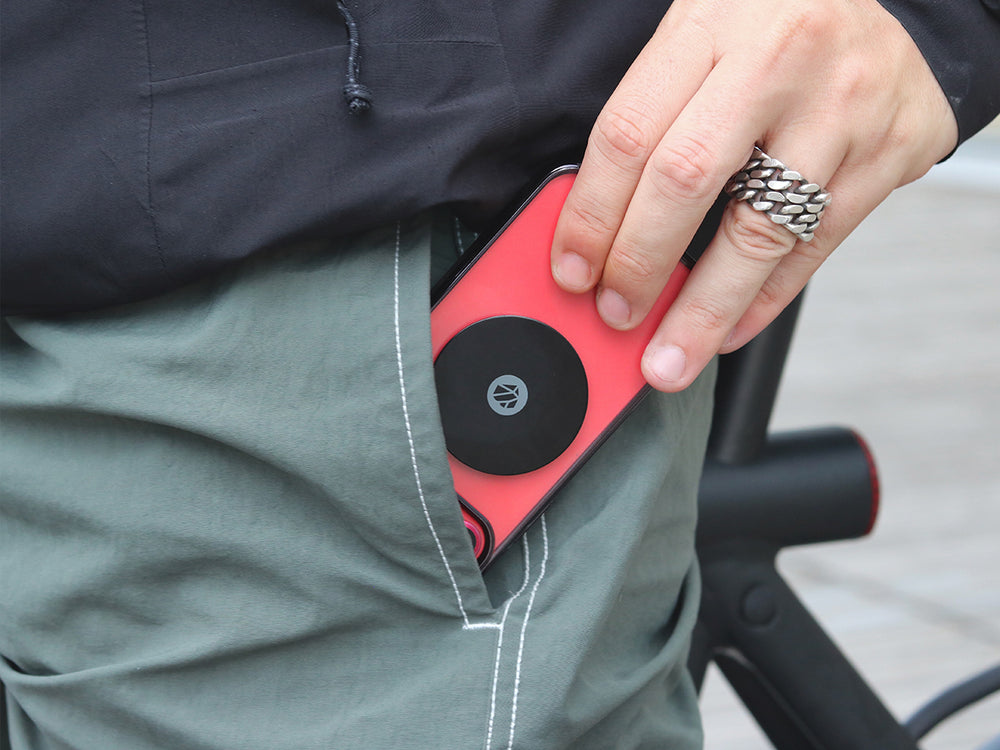 Bike phone mount (with metal plate)