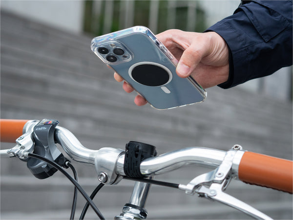 Bike phone mount (with steel plate)