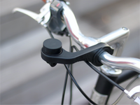 Bike computer phone mount (without sleeve)