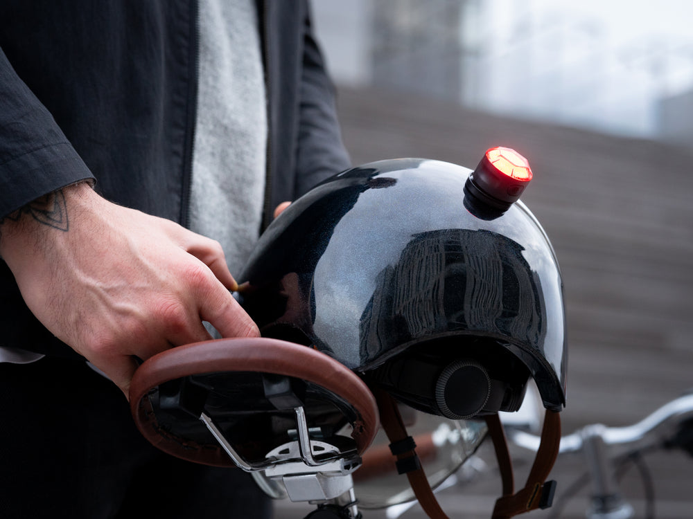 Universal magnetic headphone mount (lights not included)