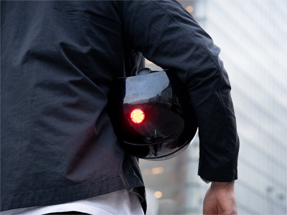 Universal magnetic headphone mount (lights not included)