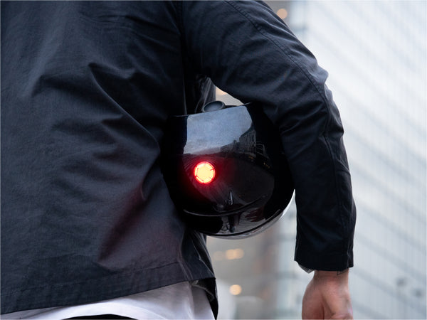 Universal magnetic headphone mount (lights not included)