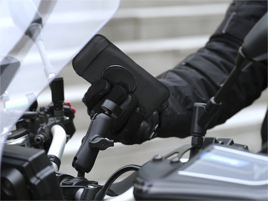 Motorcycle Phone Mount Ball/Sphere Type RAM