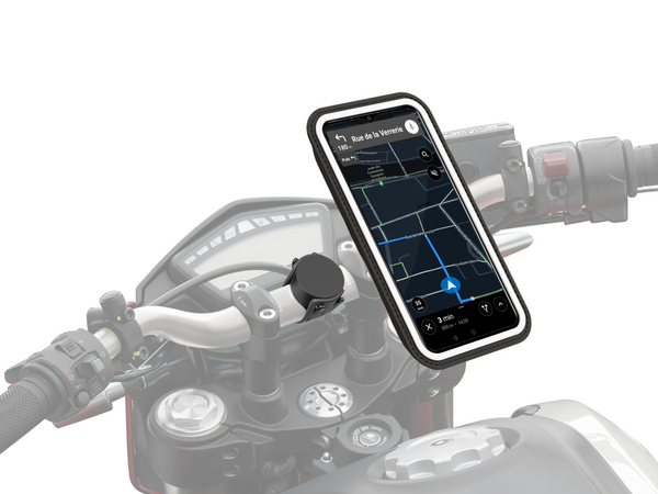 Motortcycle phone mount