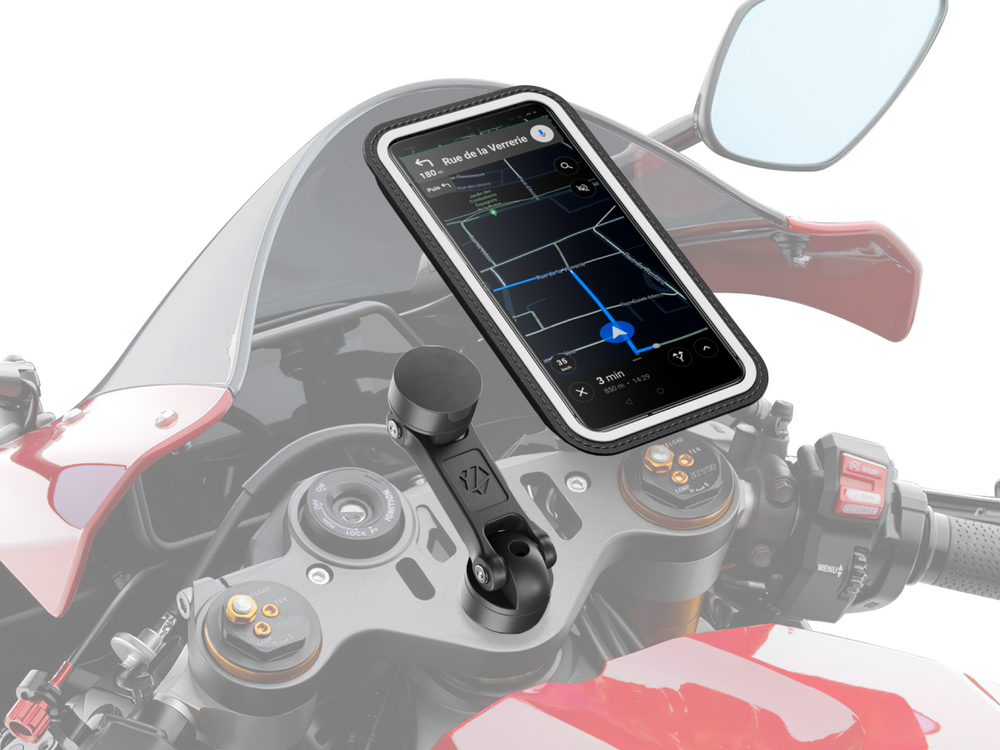 Half-handlebar phone mount BOOST