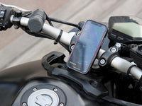 Motorcycle phone mount (with metal plate)